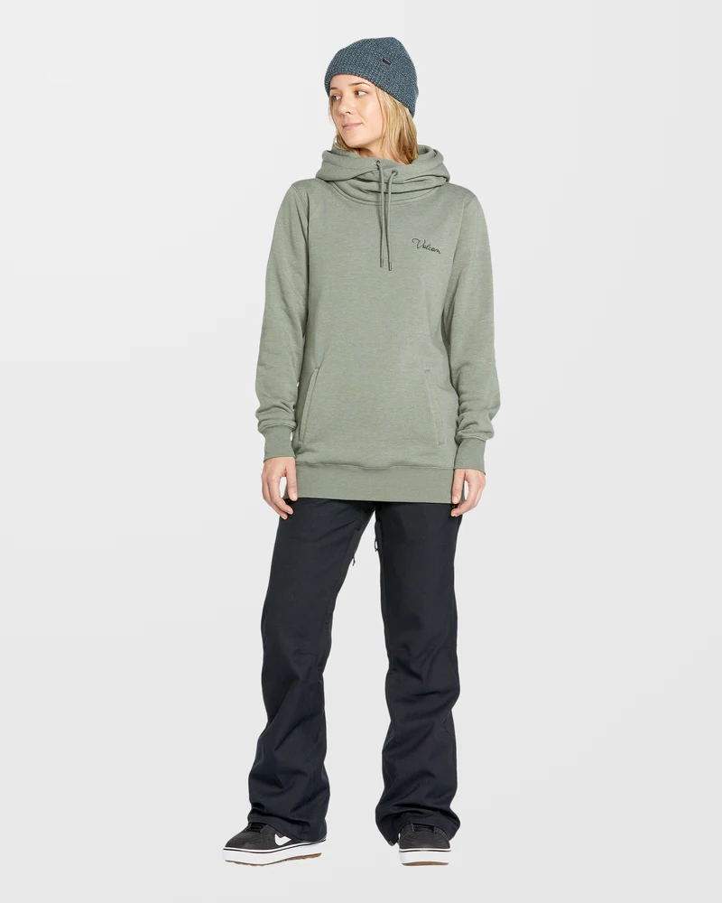 Tower Fleece Kapuzenpullover - Lichen Green