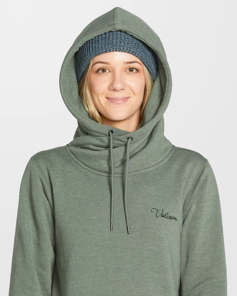 Tower Fleece Kapuzenpullover - Lichen Green