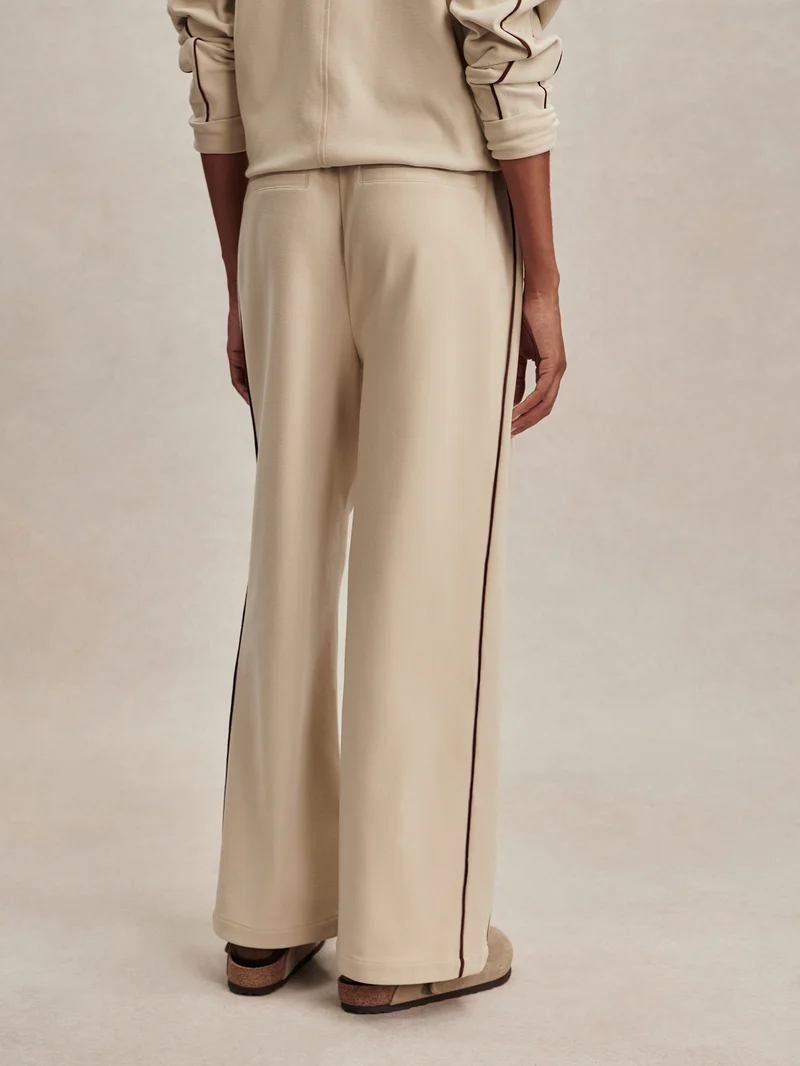 Brushed Rib Wide Leg Pant 28