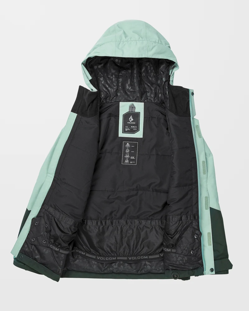 Sass'N'Fras Insulated Jacke - Agave - (KINDER)