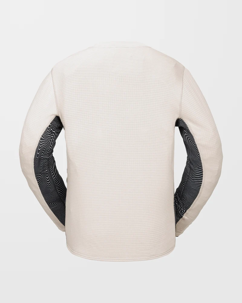 Gridlock Fleece Pullover - Stone