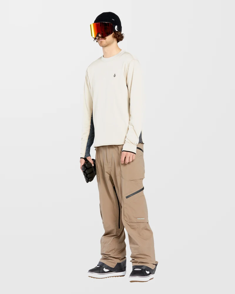 Gridlock Fleece Pullover - Stone