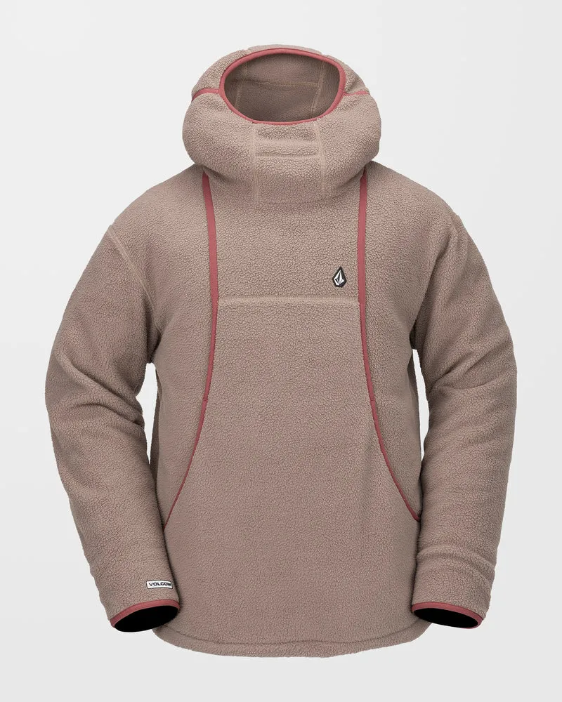 Untethered Balaclava Kapuzenpullover - Chestnut Brown