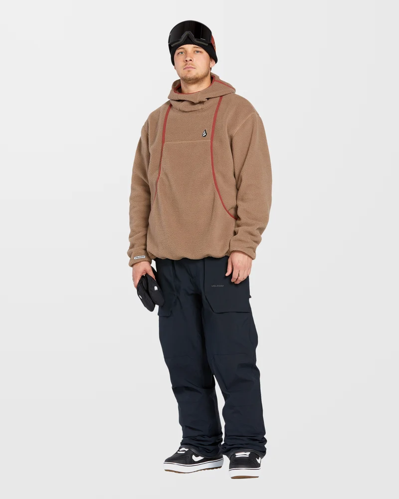 Untethered Balaclava Kapuzenpullover - Chestnut Brown