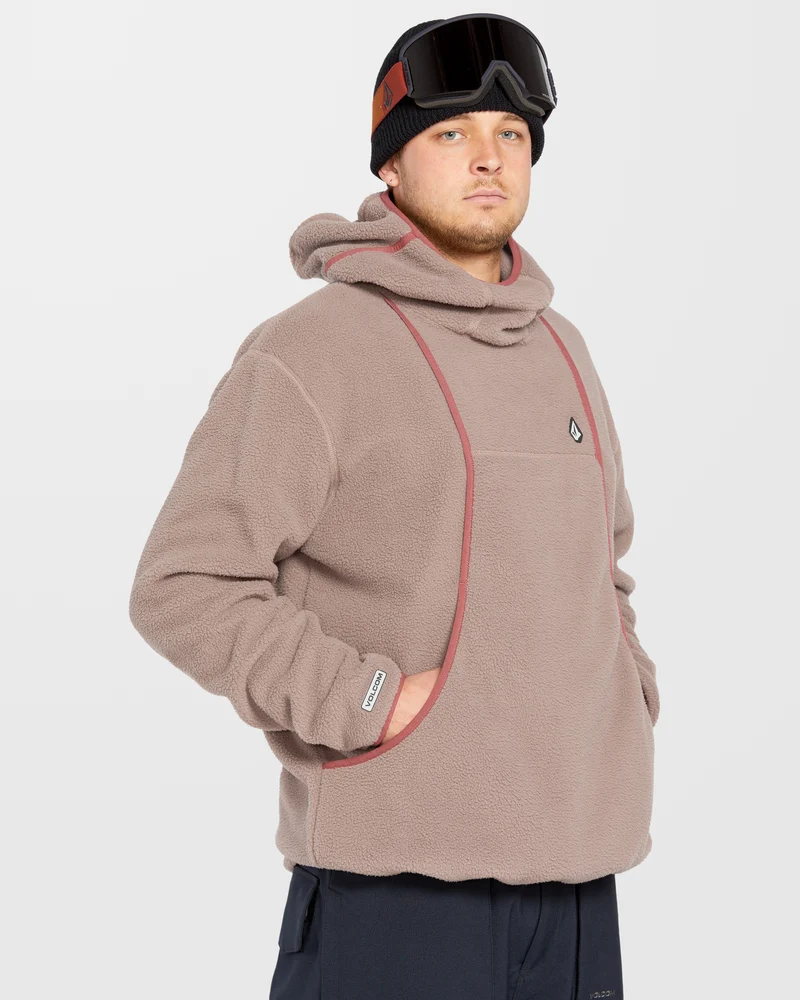 Untethered Balaclava Kapuzenpullover - Chestnut Brown