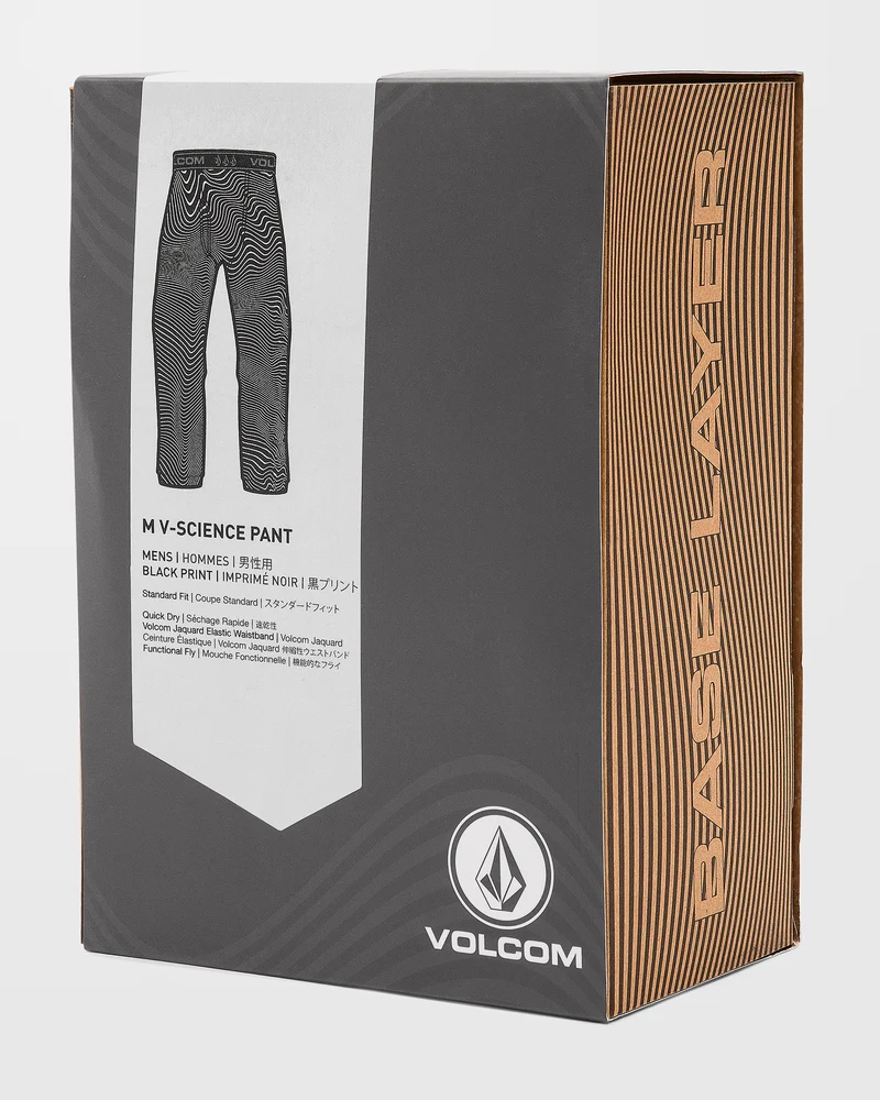 M V-Science Base Layer Hose - Black Print