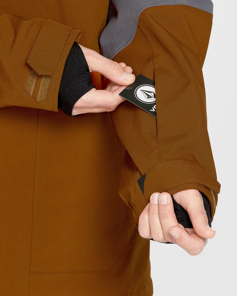 Brighton Full Zip Jacke - Caramel
