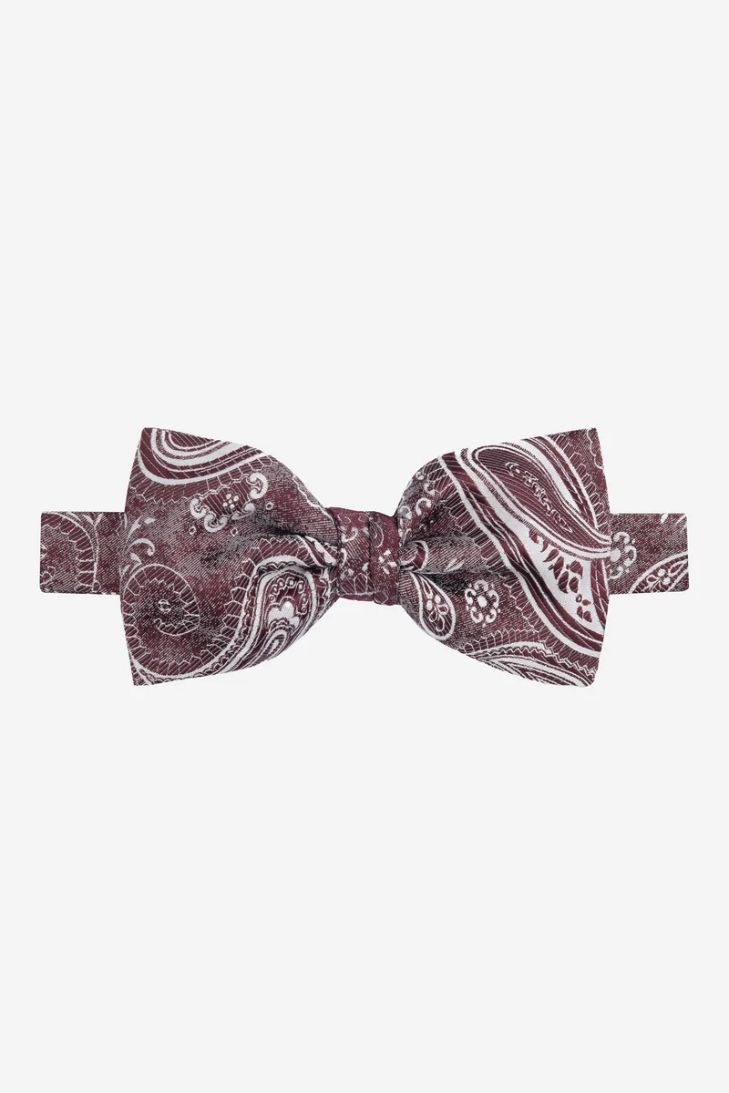 Papillon fantasia paisley - FANT. BORDEAUX