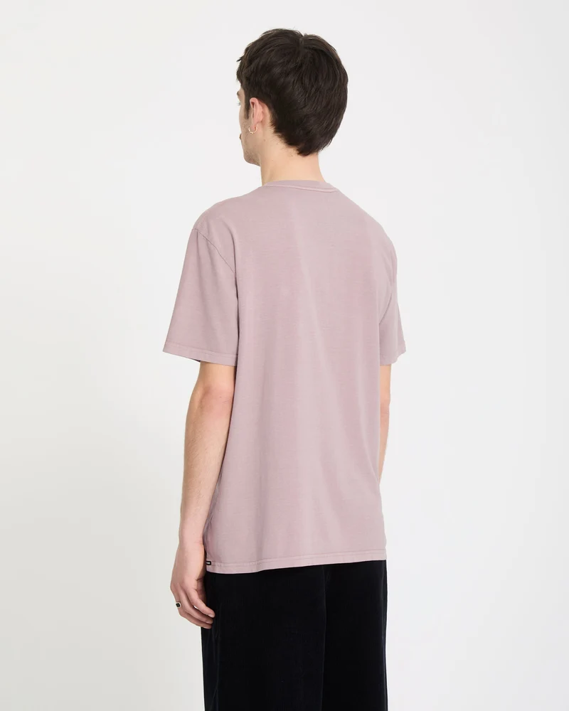 Solid Stone T-Shirt - Bark Brown