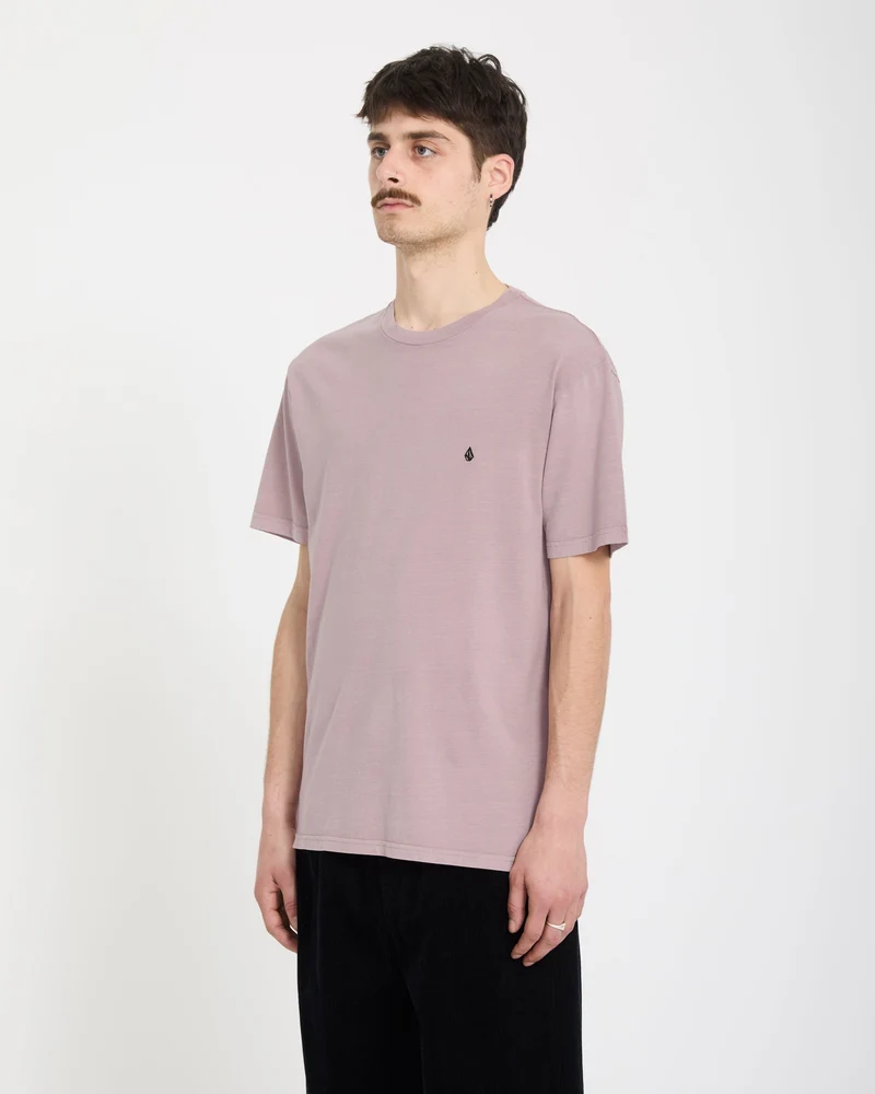 Solid Stone T-Shirt - Bark Brown