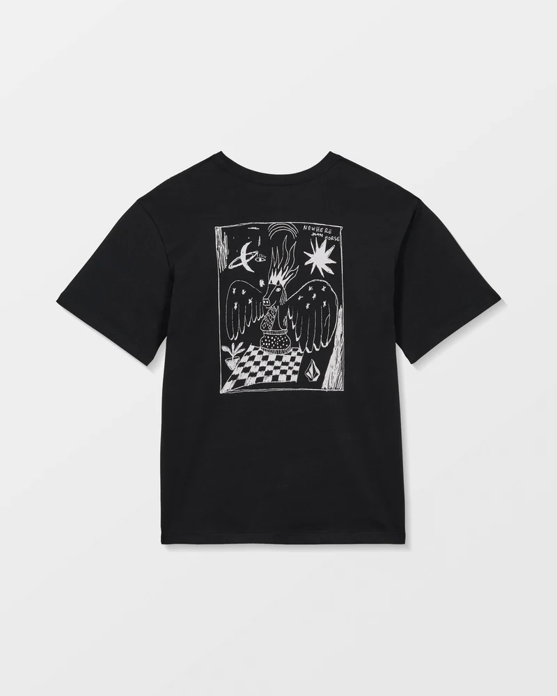 Nowhere T-Shirt - Black - (KINDER)
