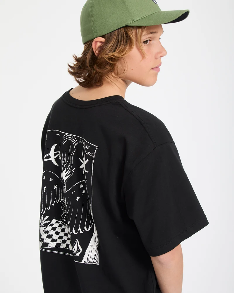 Nowhere T-Shirt - Black - (KINDER)
