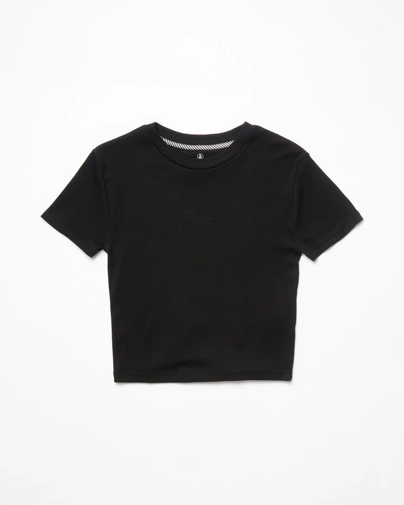 Volcomstone Tight Crop-Top - Black