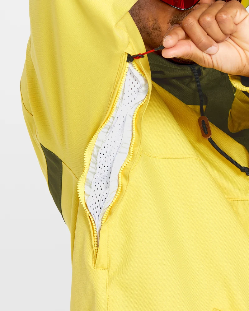 Longo 20K Jacke - Dark Yellow