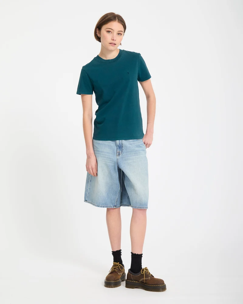 Solid Stone T-Shirt - Atlantic Deep