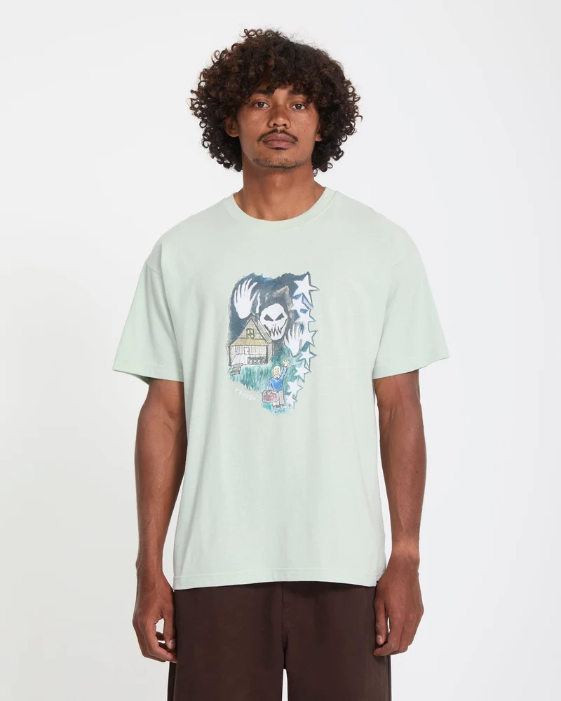 Issam Auptel T-Shirt - Pale Aqua