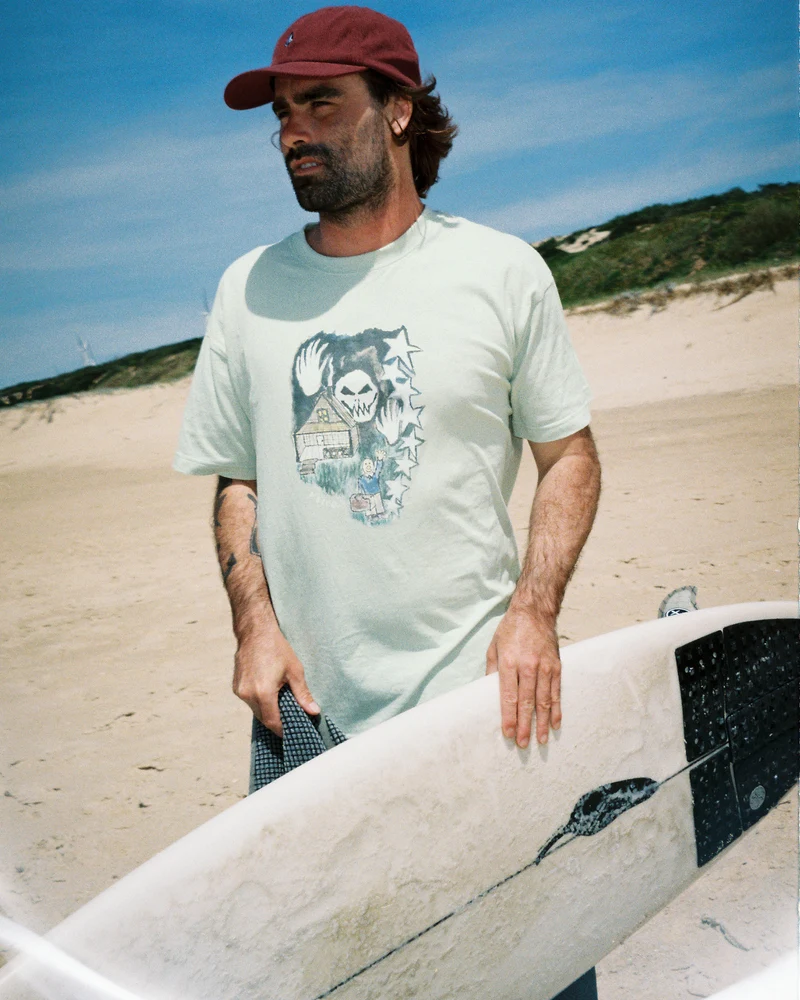 Issam Auptel T-Shirt - Pale Aqua