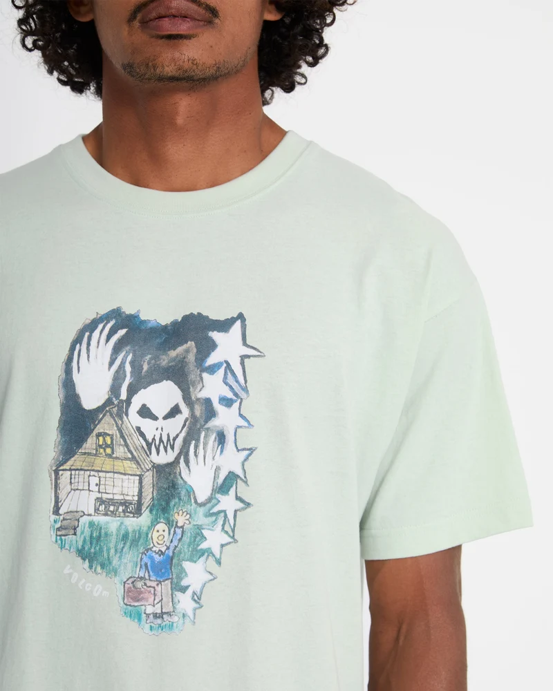 Issam Auptel T-Shirt - Pale Aqua