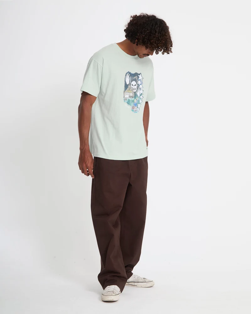 Issam Auptel T-Shirt - Pale Aqua