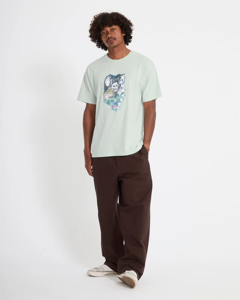 Issam Auptel T-Shirt - Pale Aqua