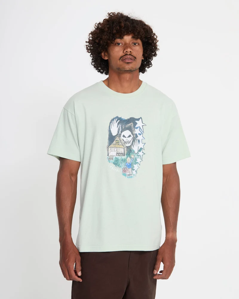 Issam Auptel T-Shirt - Pale Aqua