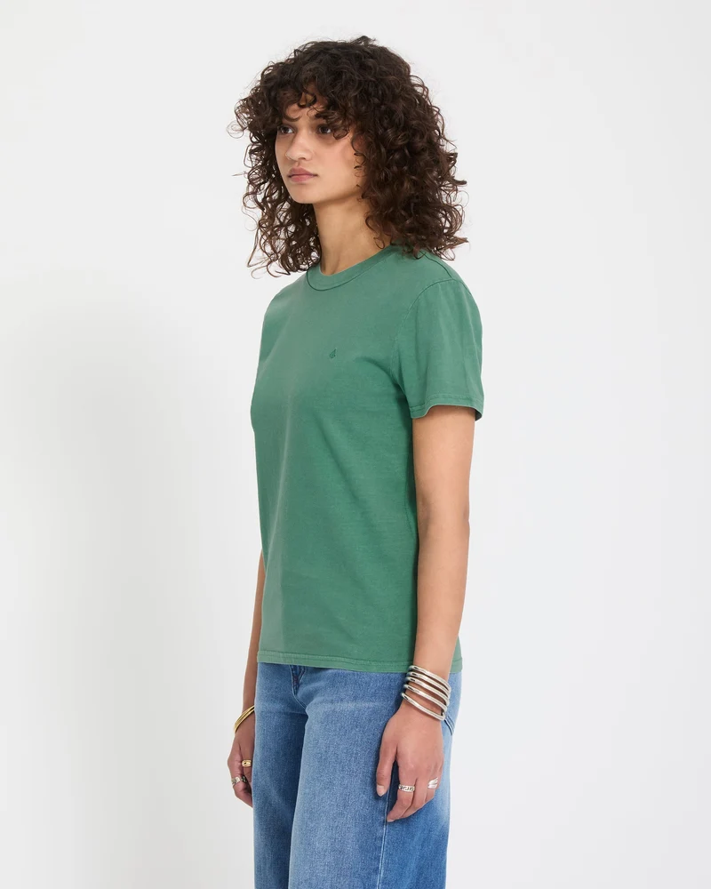 Solid Stone T-Shirt - Evergreen