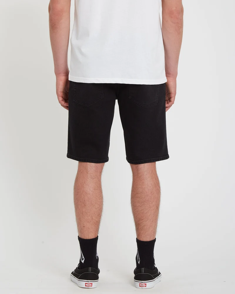 Solver Denim Shorts - Black Out