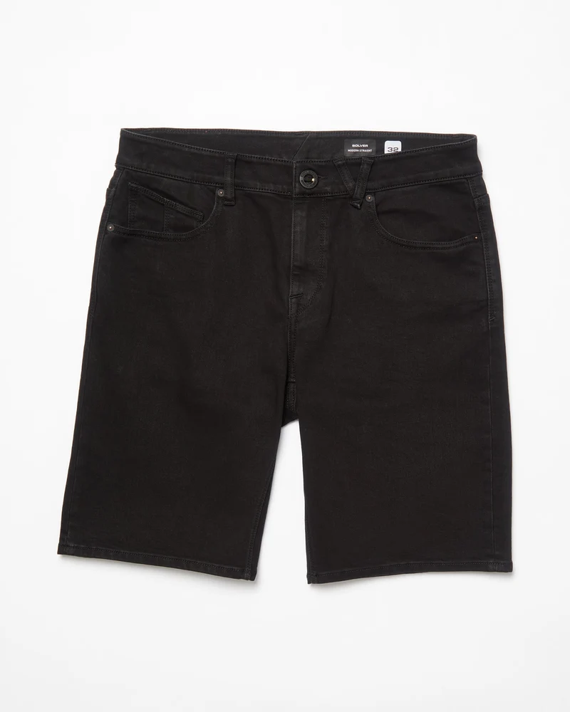 Solver Denim Shorts - Black Out