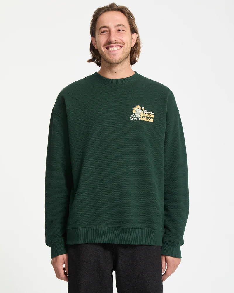 Racoon Sweatshirt - Scarab