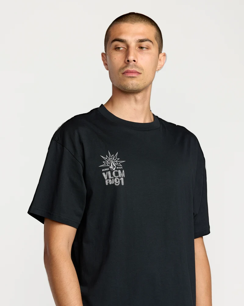 Tune In T-Shirt - Antique Black