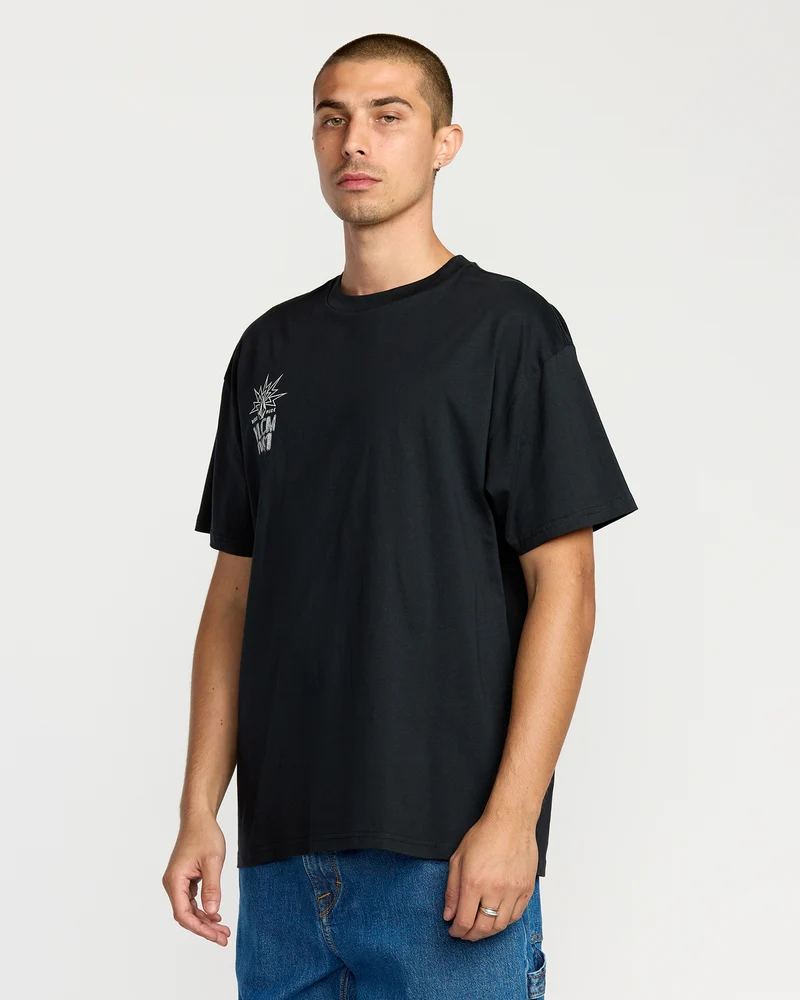 Tune In T-Shirt - Antique Black
