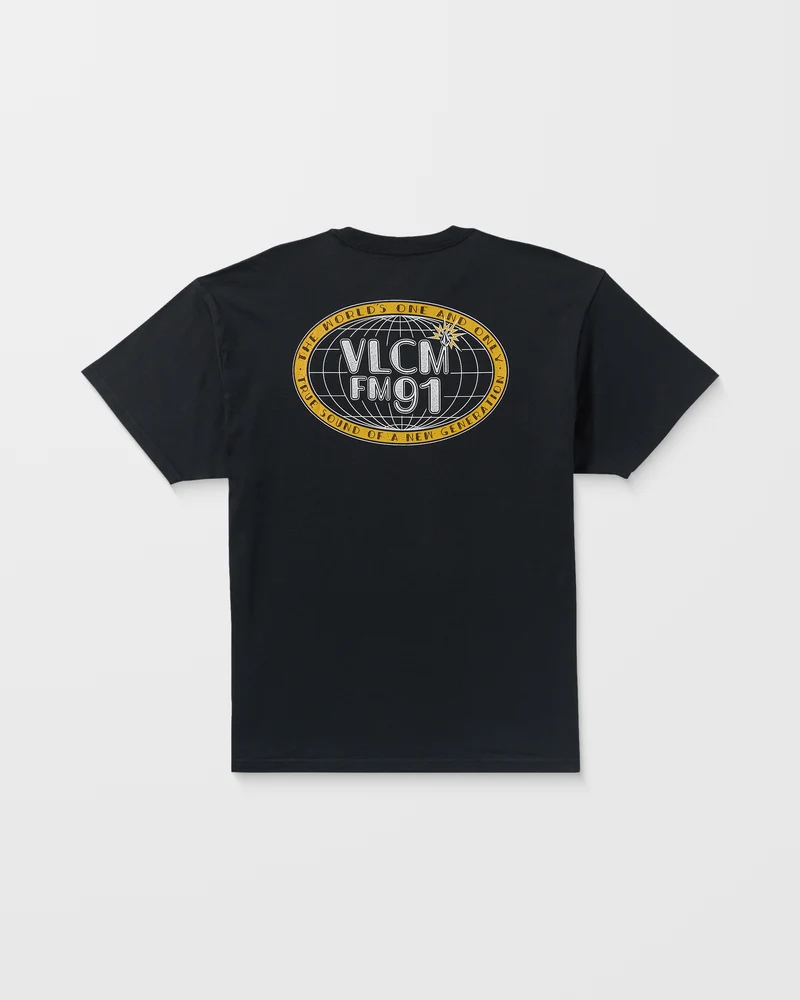 Tune In T-Shirt - Antique Black