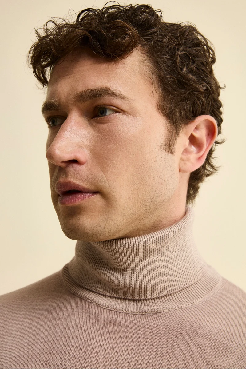 Dolcevita Uomo in Lana Merino - QUARZO