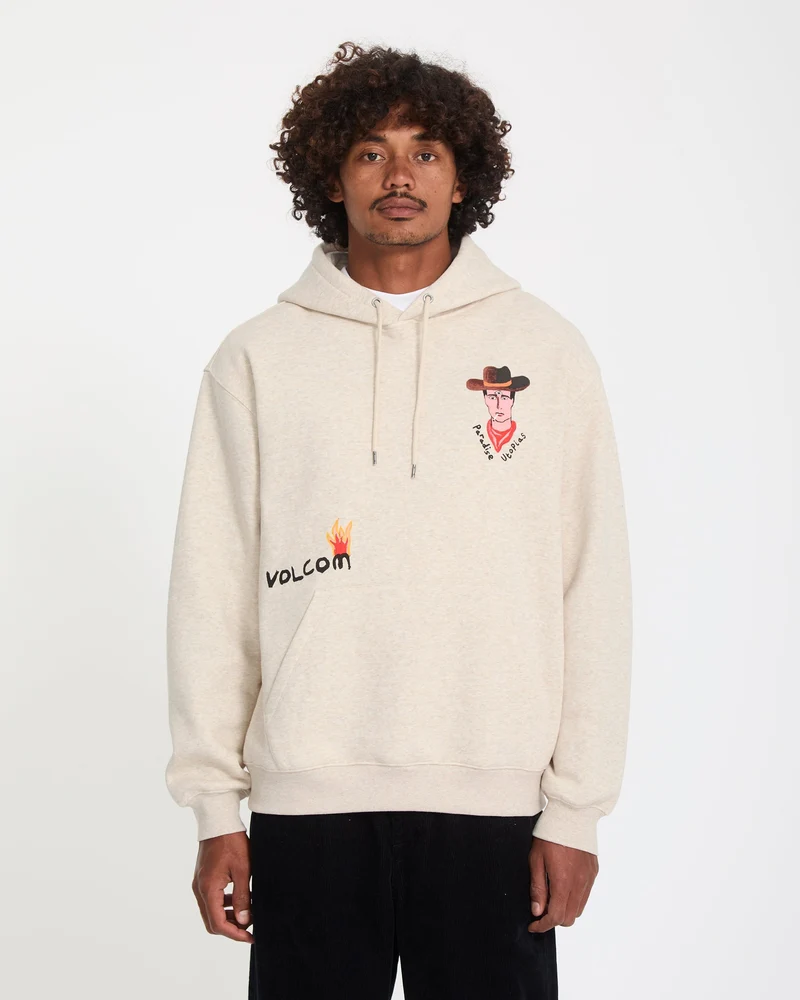 Mickey Mason Hoodie - Dust Heather
