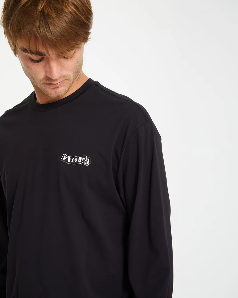Pistol Surf Rashguard - Black