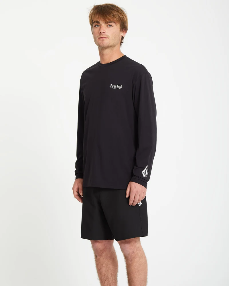 Pistol Surf Rashguard - Black