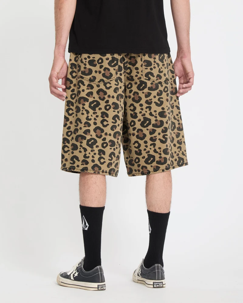 Chillow 24" Jeansshorts - Cheetah