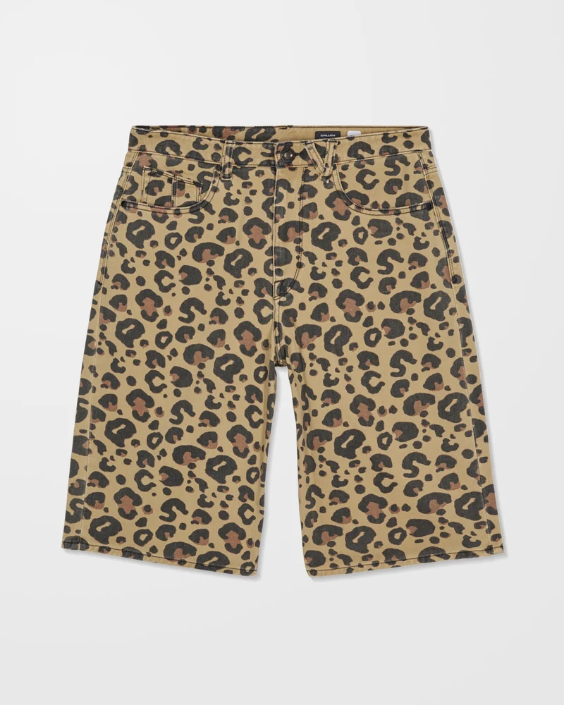 Chillow 24" Jeansshorts - Cheetah