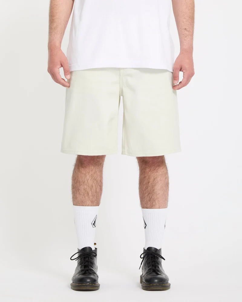 Billow 22" Jeansshorts - Dirty White