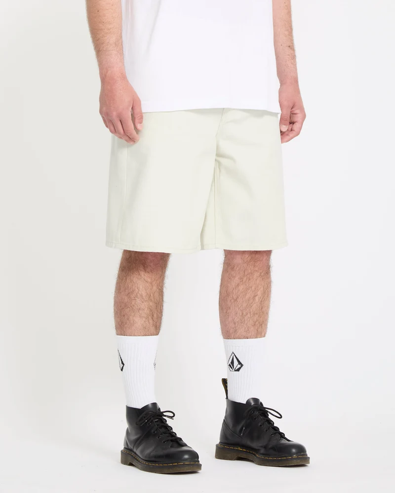 Billow 22" Jeansshorts - Dirty White