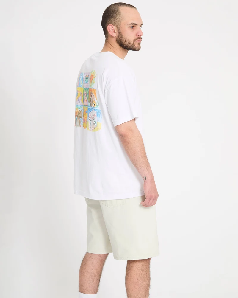 Billow 22" Jeansshorts - Dirty White