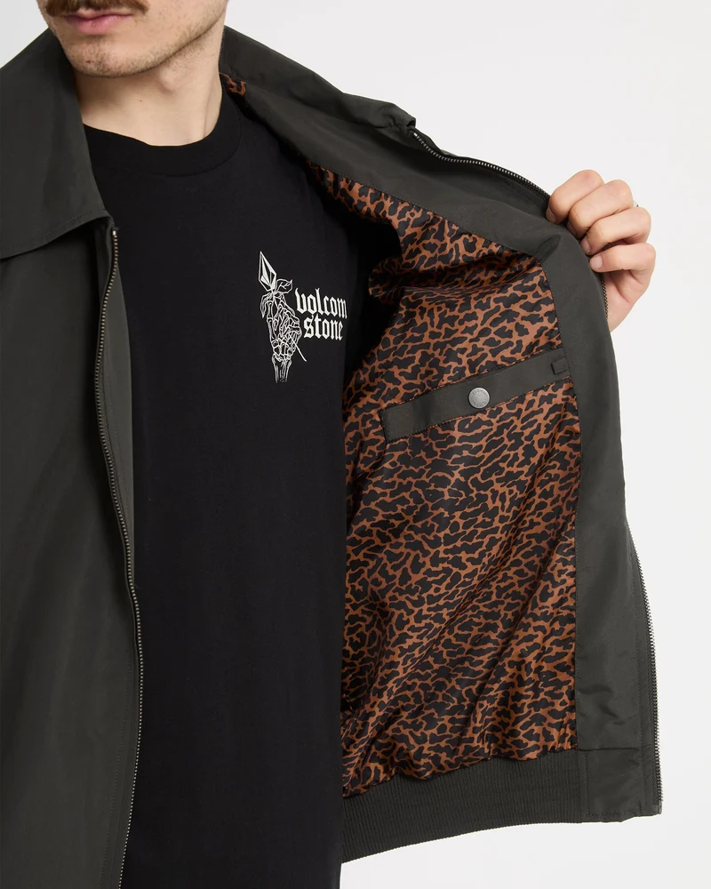 Likurtis Jacke - Rinsed Black