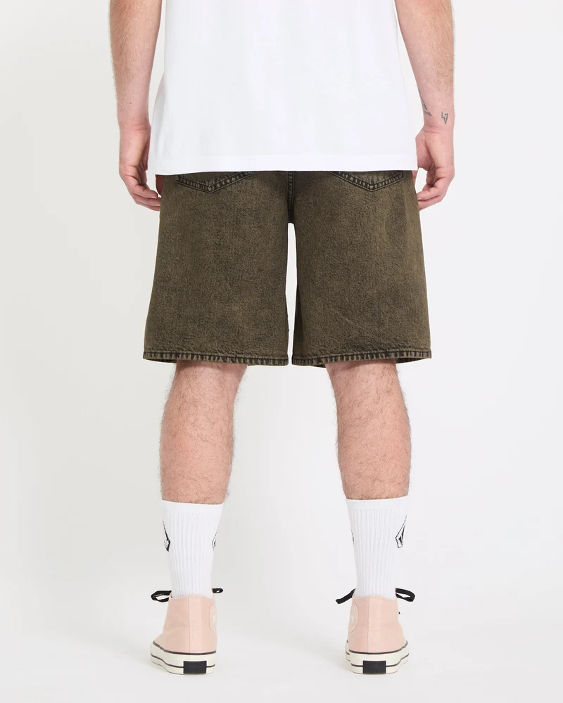 Billow 22" Jeansshorts - Sage Leaf