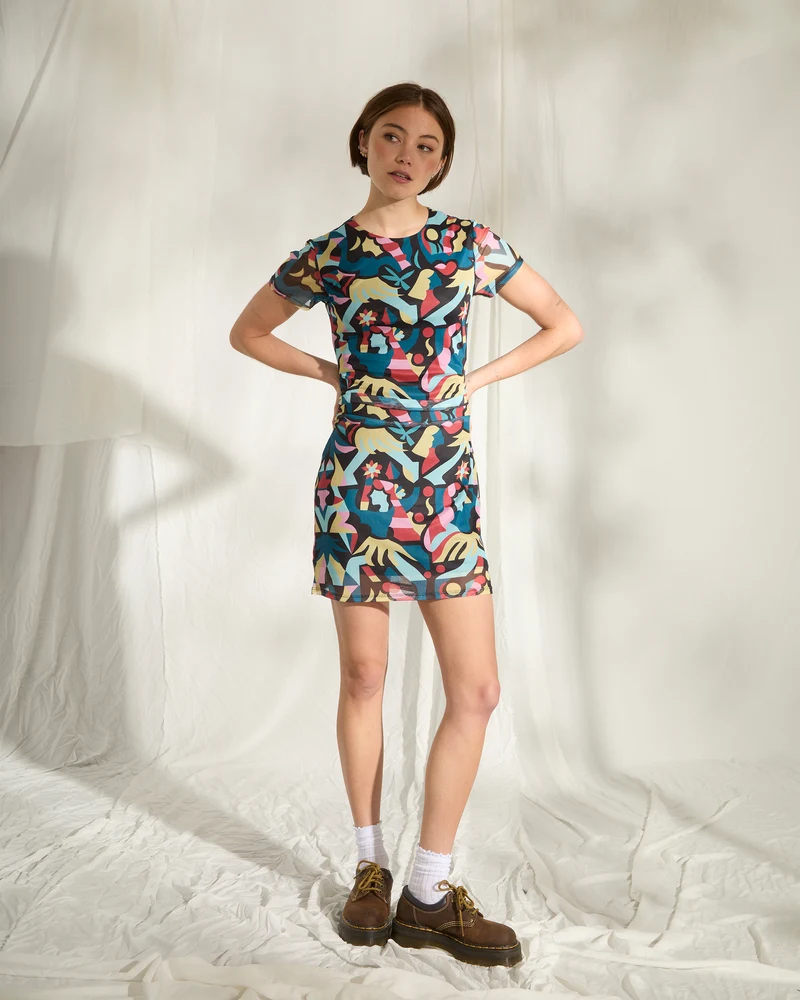Bruno Lucas Kleid - Multi