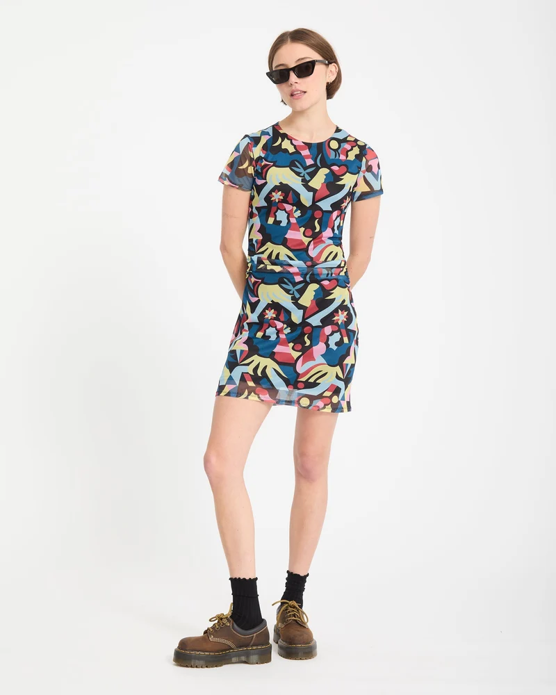 Bruno Lucas Kleid - Multi