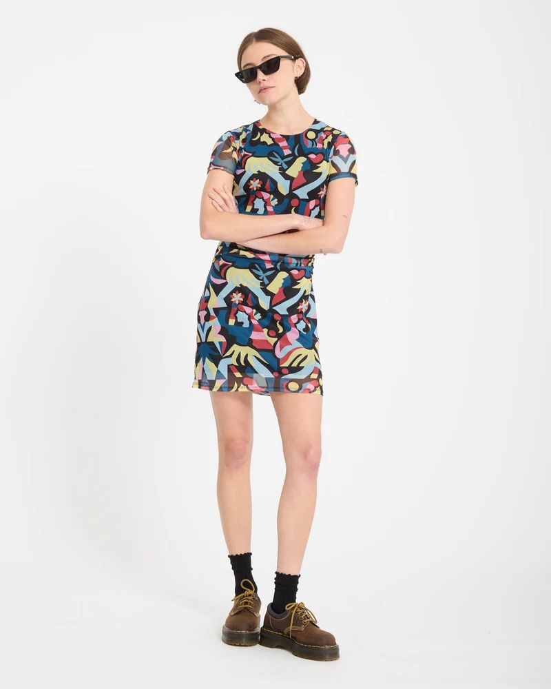 Bruno Lucas Kleid - Multi