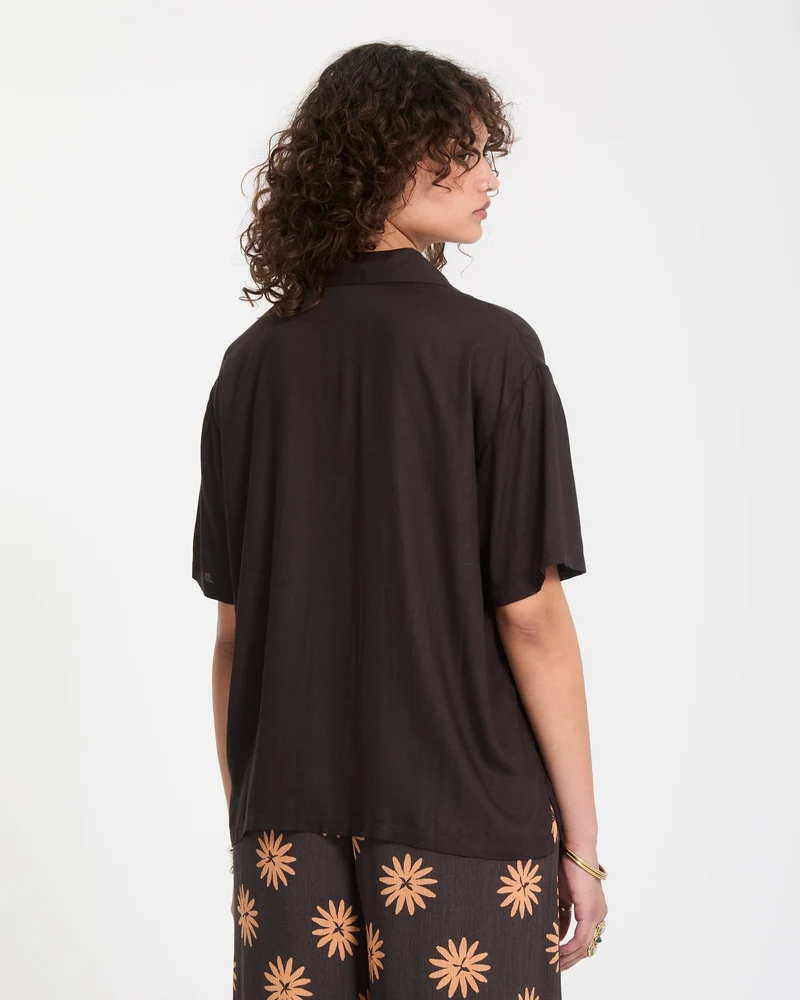 Midnite Ramble Shirt - Vintage Black