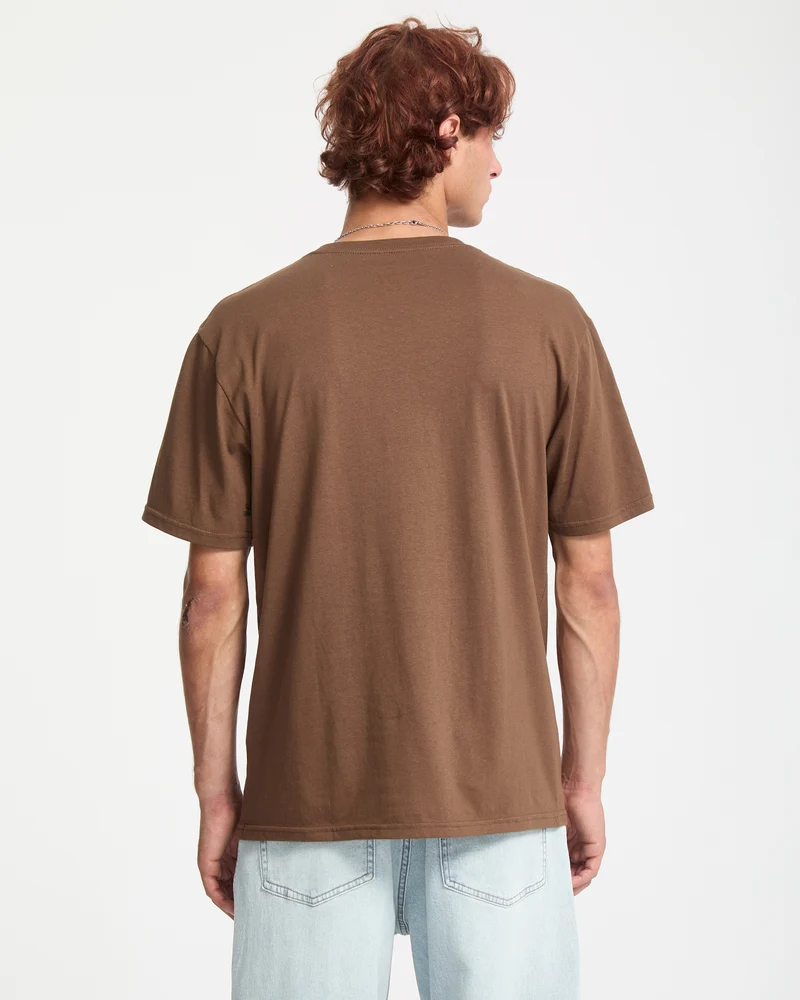 Angle Iron T-Shirt - Brown Stone