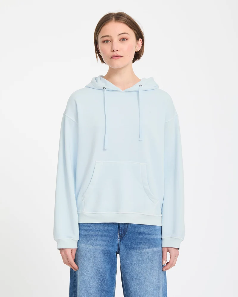 Stone Soft Hoodie - Light Blue Acid