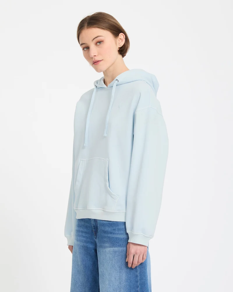 Stone Soft Hoodie - Light Blue Acid